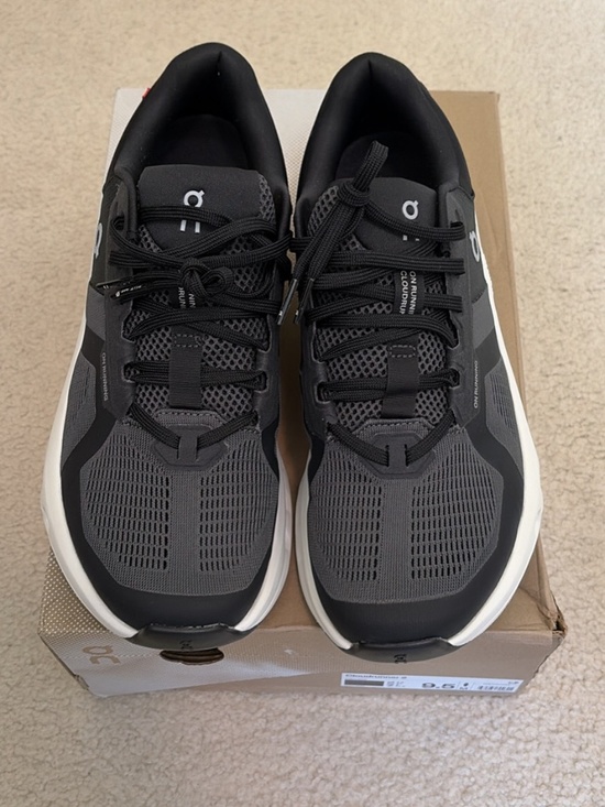 NEW - On Cloudrunner 2 - Men’s Size 9.5, Dark Grey and Black, Brand New with Box main image 5